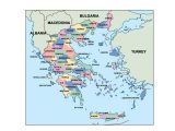 Ancient Greece Map Worksheet Also Greece Presentation Map Digital Maps Netmaps Uk Vector Eps
