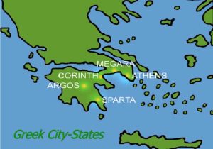 Ancient Greece Map Worksheet and Ppt Greek Citystates Powerpoint Presentation Id