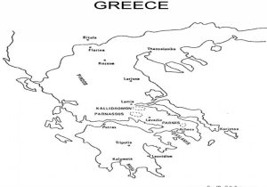 Ancient Greece Map Worksheet with Ancient Greece Coloring Pages Blank Outline Map Further Gr