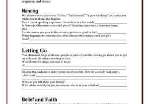 Anger Management Worksheets for Kids Pdf together with the Worry Bag Self Talk Worksheet the Healing Path with Children