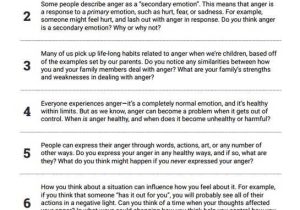 Anger Management Worksheets or 105 Best Anger Management Images On Pinterest