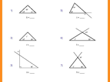 Angle Bisector Worksheet Answer Key Also Triangle Angle Sum theorem Worksheet Doc Kidz Activities