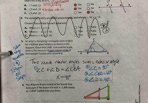 Angle Pair Relationships Worksheet Answers Along with Adams Middle School