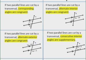 Angles formed by Parallel Lines Worksheet Answers Milliken Publishing Company or Winonarasheed