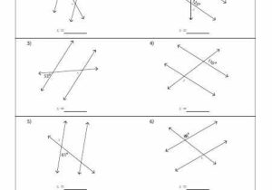Angles In Transversal Worksheet Answer Key and 58 Best Math Images On Pinterest