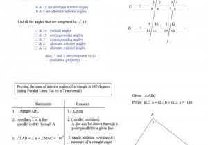 Angles In Transversal Worksheet Answer Key together with 30 New Parallel Lines and Transversals Worksheet Answers