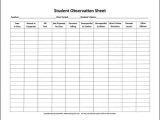 Animal Behavior Worksheet Along with Individual Student Behavior Chart Printable