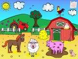 Animal Farm Worksheets and Farm Scene Stock Vector Colourbox Farm Animals with Backgro