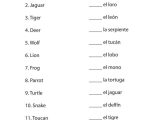 Animals In Spanish Worksheet Along with 27 Best Spanish Worksheets Level 1 Images On Pinterest