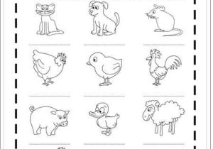 Animals In Spanish Worksheet and Animales Domésticos" Fichas En Espa±ol E Inglés De Educaplanet