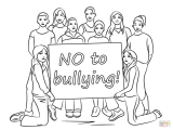 Anti Bullying Worksheets Along with Bullying Coloring Page Free Printable Coloring Pages Mcolo