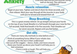 Anxiety Worksheets Pdf and Test Anxiety Tips
