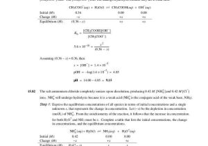 Ap Chemistry Worksheets with Answers with Chang Chemistry 11e Chapter 15 solution Manual