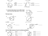 Arcs and Central Angles Worksheet Also Angles In A Circle Worksheet Worksheets for All