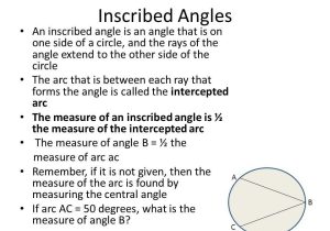 Arcs and Central Angles Worksheet and Unit 10 Circles This Unit Addresses Circles Ppt Video Online
