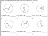 Arcs and Central Angles Worksheet together with Arc Length and Sector area Worksheet