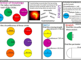 Area and Circumference Of A Circle Worksheet Also Worksheets