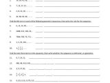 Arithmetic and Geometric Sequences Worksheet Pdf or 44 Best solving Systems Equations by Elimination Worksheet Hi