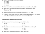Arithmetic Sequence Worksheet 1 Also Grade 10 Math Worksheets and Problems Arithmetic Progressions