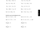 Arithmetic Sequence Worksheet 1 together with Arithmetic Sequence Worksheet Arithmetic Sequence Worksheet Algebra
