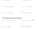 Arithmetic Sequence Worksheet Algebra 1 with Arithmetic and Geometric Means with Sequences Worksheets