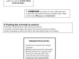 Art Analysis Worksheet Along with Visual Art Gcse Blog Artist Analysis Writing Frame