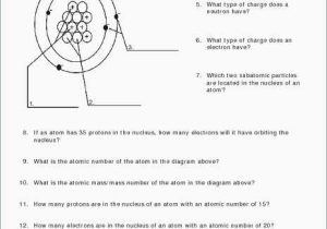 Atomic Structure Review Worksheet Answer Key together with Worksheet Electrons In atoms New Chemistry atomic Structure