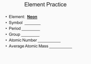 Average atomic Mass Worksheet Show All Work Answer Key with Chapter 17 Properties Of atoms and the Periodic Table Section 3
