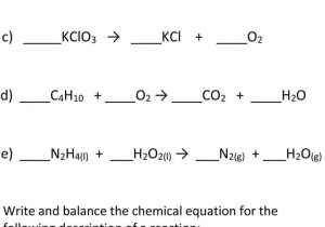 Balancing Act Worksheet Answers and Exquisite 100 Chemistry Equations Worksheet What is