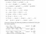 Balancing Chemical Equations Practice Worksheet with Answers Also Phet Balancing Chemical Equations Answers Lovely Chemistry