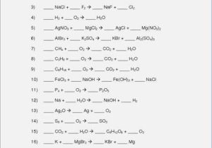 Balancing Chemical Equations Worksheet 1 and Balancing Chemical Equations Pdf Thinkpawsitive