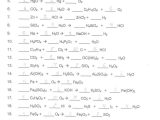 Balancing Chemical Equations Worksheet 1 Answer Key and Unique Balancing Chemical Equations Worksheet Inspirational