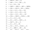 Balancing Chemical Equations Worksheet 1 as Well as Chemistry Problems Equations Worksheet Kidz Activities