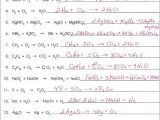 Balancing Chemical Equations Worksheet 2 Classifying Chemical Reactions Answers Along with Classification Chemical Reactions Worksheet Answers Chemistry