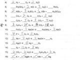 Balancing Chemical Equations Worksheet and 23 Best Classification Chemical Reactions Worksheet Answers
