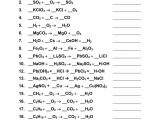 Balancing Chemical Equations Worksheet Answer Key together with Chemical Equation Worksheet Types Reactions Kidz Activities