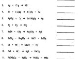 Balancing Chemical Equations Worksheet Grade 10 and Worksheets 40 Best Balancing Equations Worksheet Hi Res Wallpaper