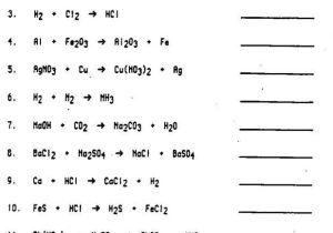 Balancing Chemical Equations Worksheet Grade 10 and Worksheets 40 Best Balancing Equations Worksheet Hi Res Wallpaper