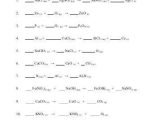 Balancing Chemical Equations Worksheet Pdf or Chapter 8 Balancing Equations Set 3
