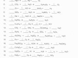 Balancing Chemical Equations Worksheet with Answers Grade 10 or Balancing Chemical Equations Worksheet Answers 1 25 Image