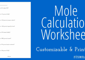 Balancing Equations Worksheet Answers Chemistry and Mole Calculation Worksheet