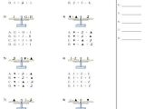 Balancing Equations Worksheet Pdf with Balancing Act Worksheet