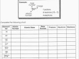 Basic atomic Structure Worksheet Answers Also Nuclear Chemistry Worksheet Answers Fresh Chemistry atomic Structure