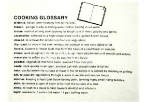 Basic Cooking Terms Worksheet with Cooking Terms Worksheet the Best Worksheets Image Collection