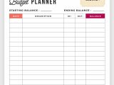 Best Budget Worksheet Also Diy Bud Planner Weoinnovate
