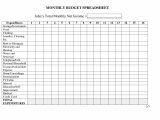 Best Budget Worksheet as Well as New Home Bud Spreadsheet Best Best S Monthly Bud