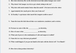 Bill Nye Genes Video Worksheet Answers Also Bill Nye Electricity Worksheet Answers Choice Image Worksheet Math