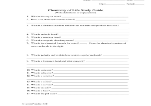 Bill Nye Plants Worksheet Along with Chemistry Chapter 2 assessment Answer Key Holt Biology Chemi