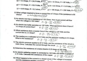 Bill Nye the Science Guy Energy Worksheet or Bill Nye Electricity Worksheet Answers