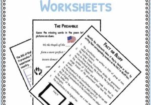 Bill Of Rights Scenario Worksheet Answers or Constitution Worksheet Pdf aslitherair